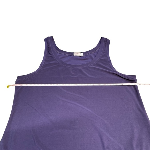 Sympli the Best Blue Sleeveless Relaxed Tank Top EUC  Sz 16 Retails for $109 - Picture 8 of 13